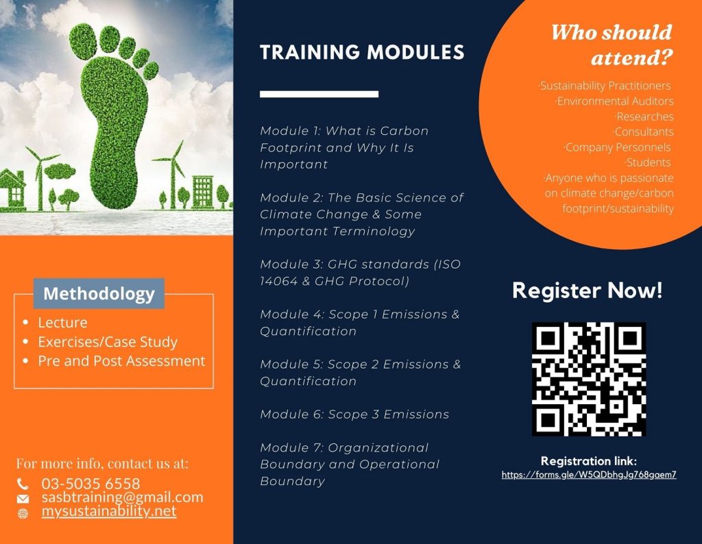 2-Day Greenhouse Gases (GHG) and Carbon Accounting Training Program